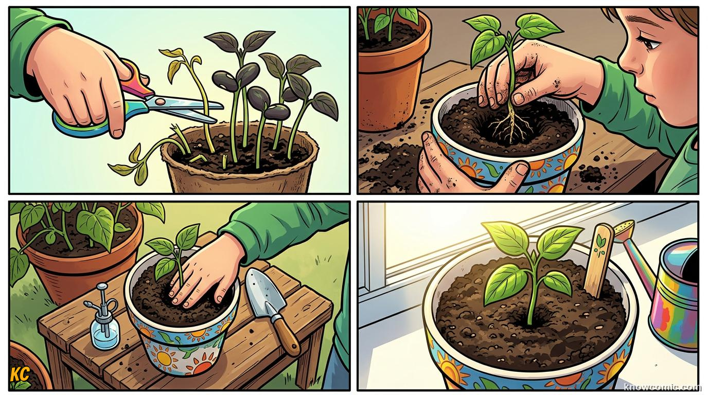 Home agriculture: STRONG ONE, ONE SEEDLING PER CELL