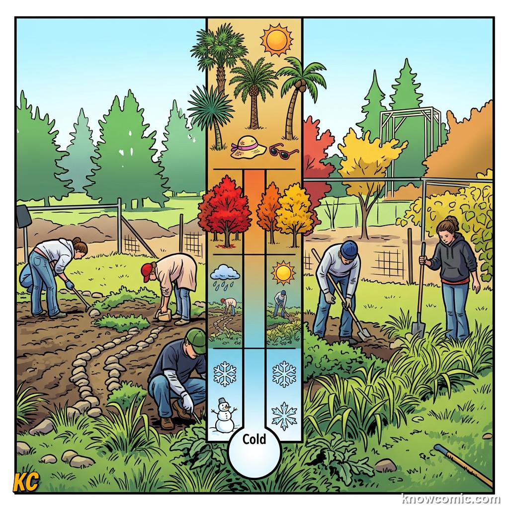 Home agriculture: NUMBERS, Lower zone numbers mean colder winters.