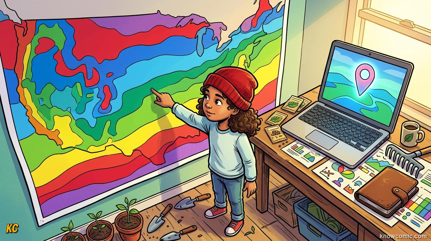 Home agriculture: COLOR CODES, FIND YOUR COLOR ON THE MAP