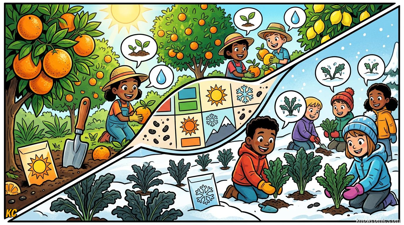 Home agriculture: RIGHT FIT, READ THE HARDINESS LABEL