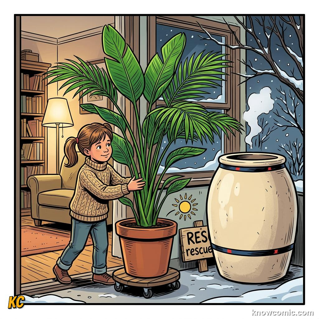 Home agriculture: TOO COLD, Tropical plants freeze in cold zones.