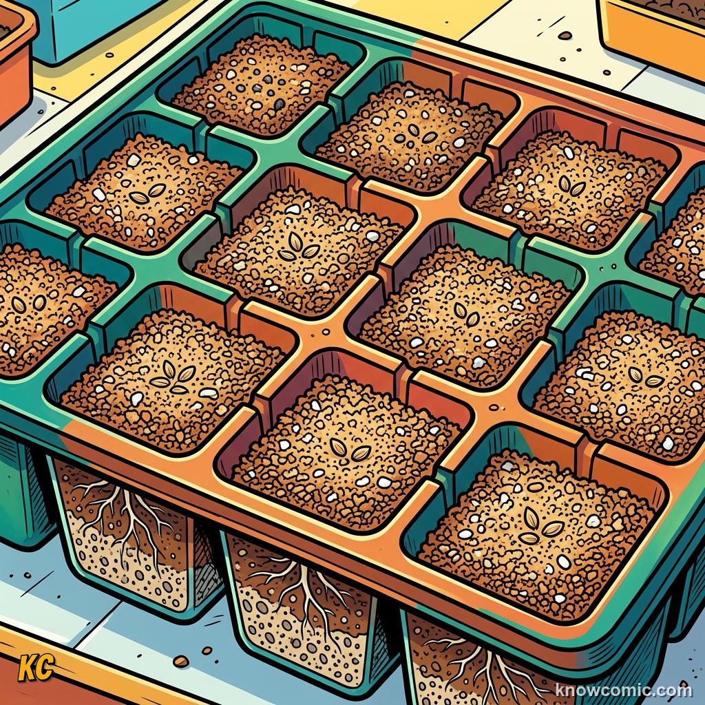 Home agriculture: SEED START, Ultra fine sterile blend.
