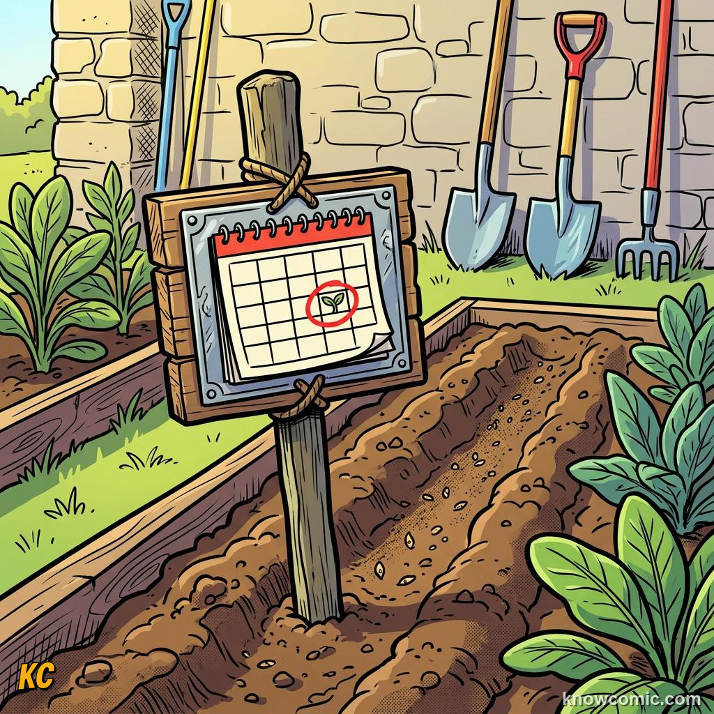 Home agriculture: DATE, Sow date predicts harvest window.