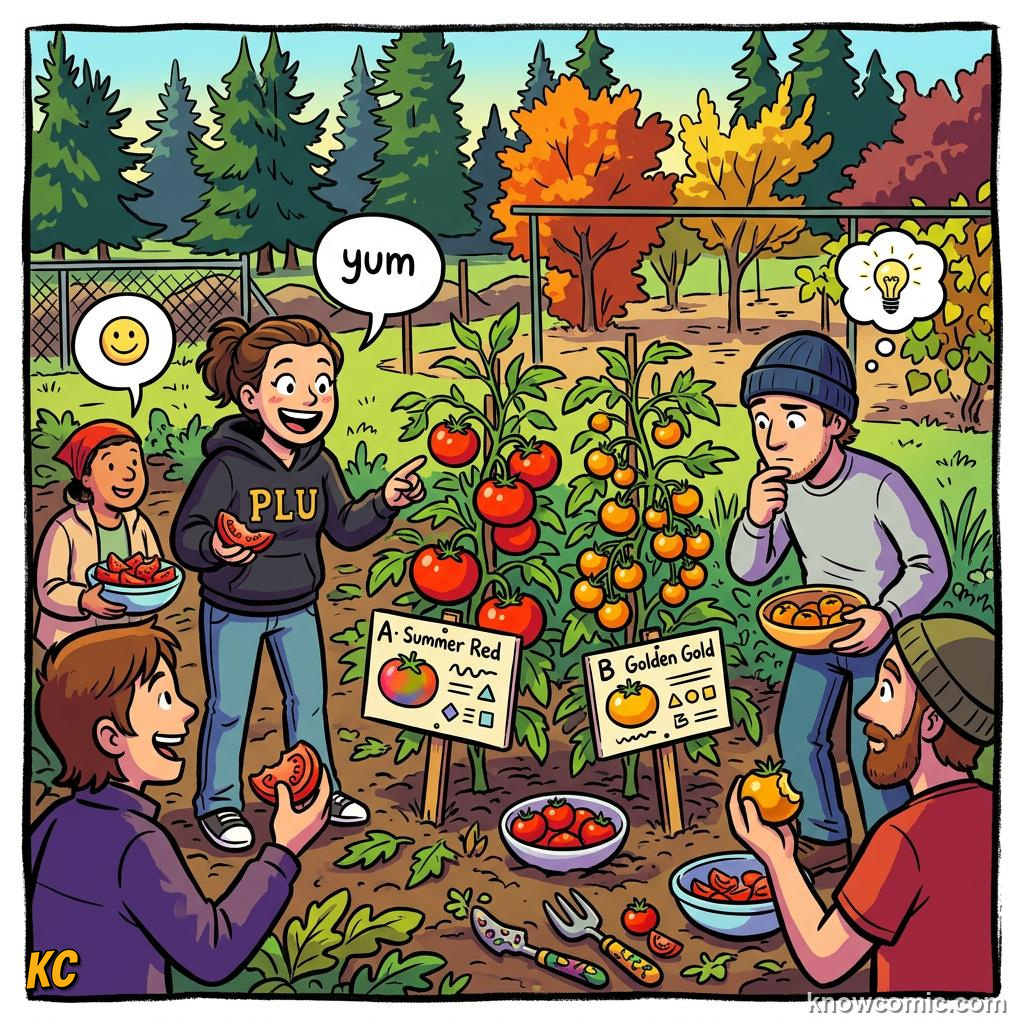 Home agriculture: TASTE, Score flavor one to five stars.