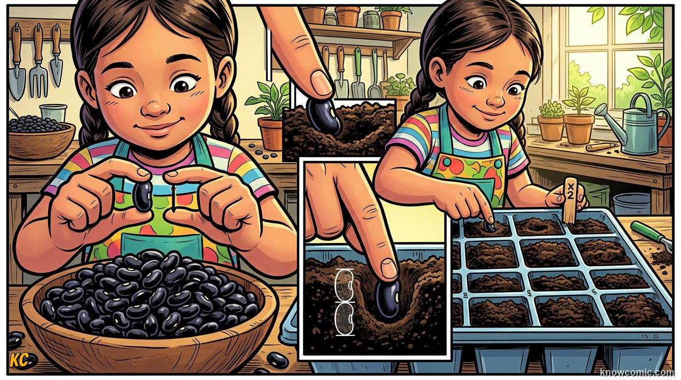 Home agriculture: THE FORMULA, DEPTH = ABOUT 2X SEED WIDTH