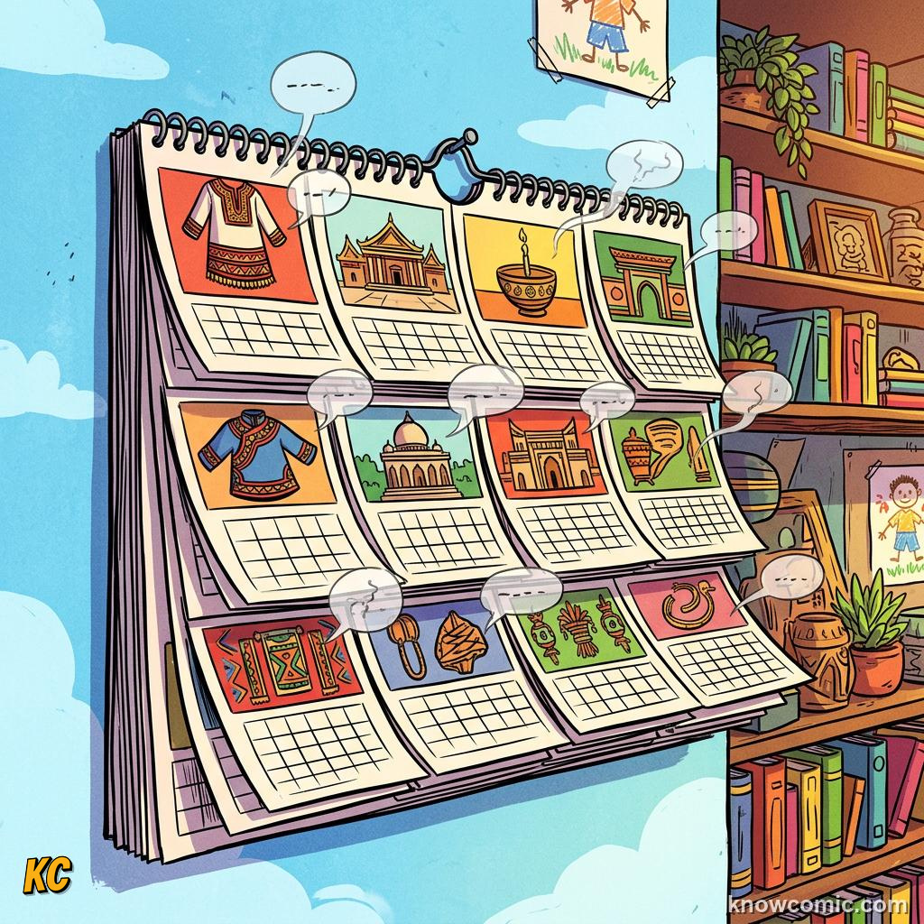 Dying Languages comic panel showing fading fast