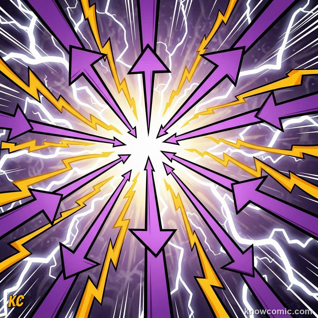 Comic illustration: WHAT'S A VECTOR?, EXAMPLES