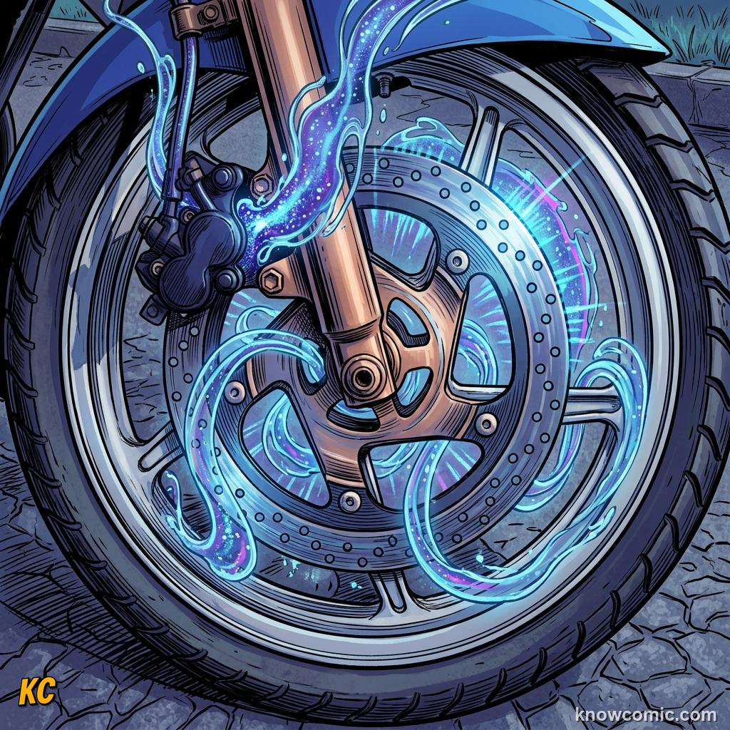 Comic illustration of everyday and industrial hydraulic applications