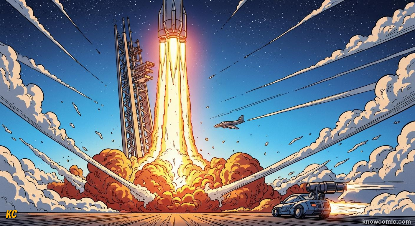 Comic illustration: BALANCING THE UNIVERSE, CONSERVATION MAGIC