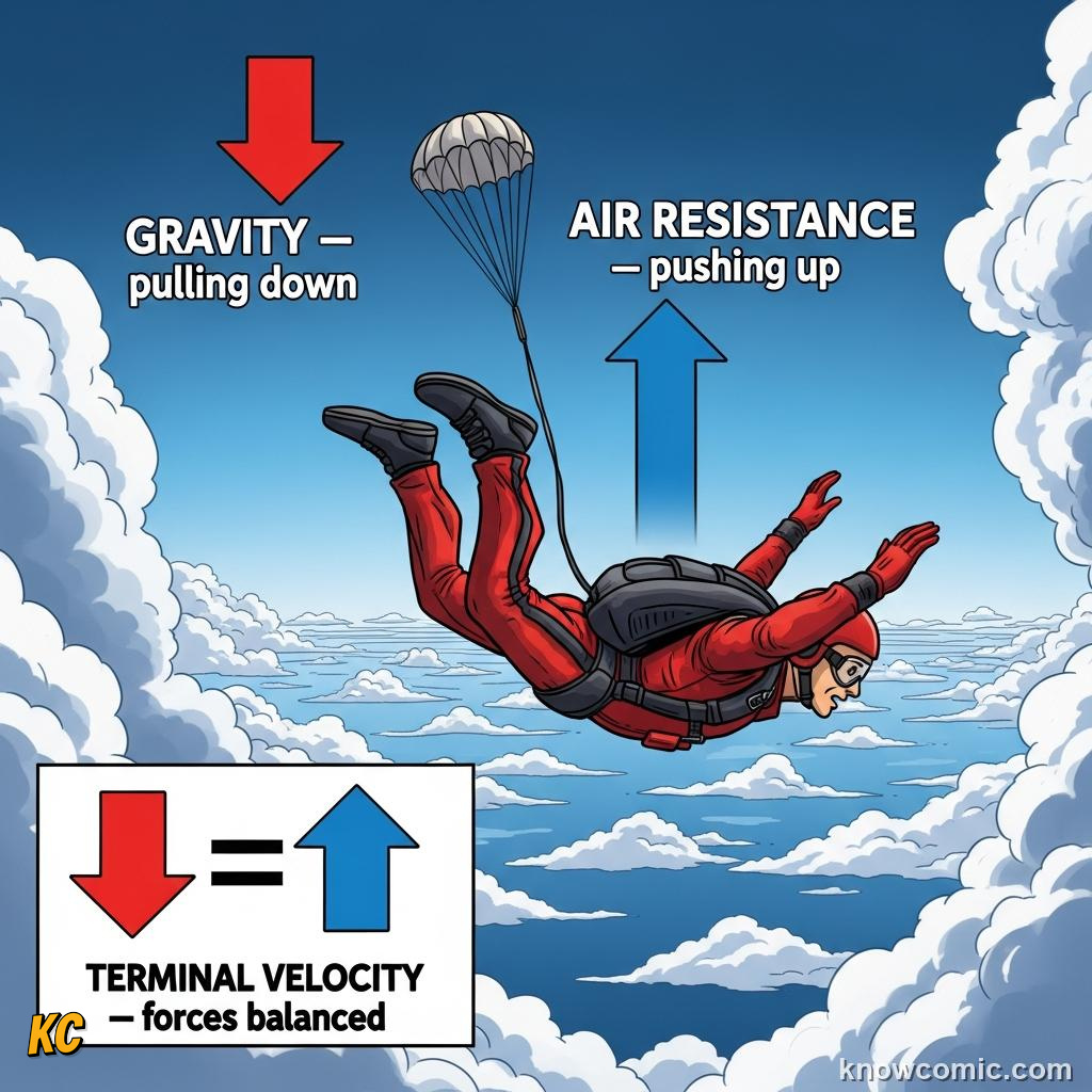 Comic illustration: 🚀 MICROGRAVITY