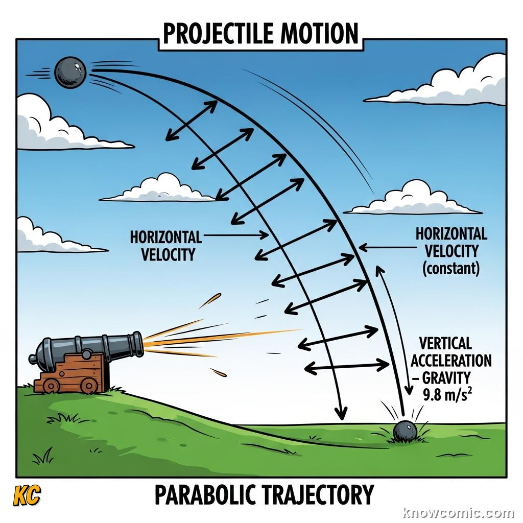 Comic illustration: TERMINAL VELOCITY