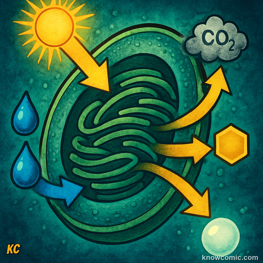 Billions of tiny cyanobacteria forming thick mats in sunlit shallow ocean water