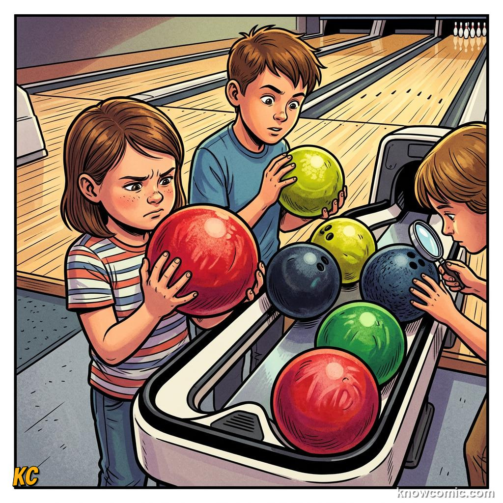 Comic panel about momentum: why it's hard to stop â: Mass, Speed, And Bumps, Notice, educational kids illustration