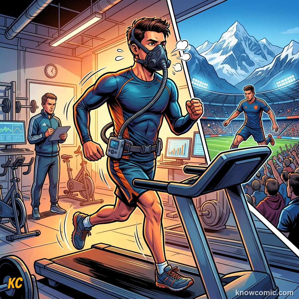 Comic panel titled sound that shakes the stadium, labelled artificial, from the KnowComic World Cup 2026 lesson on stadium science