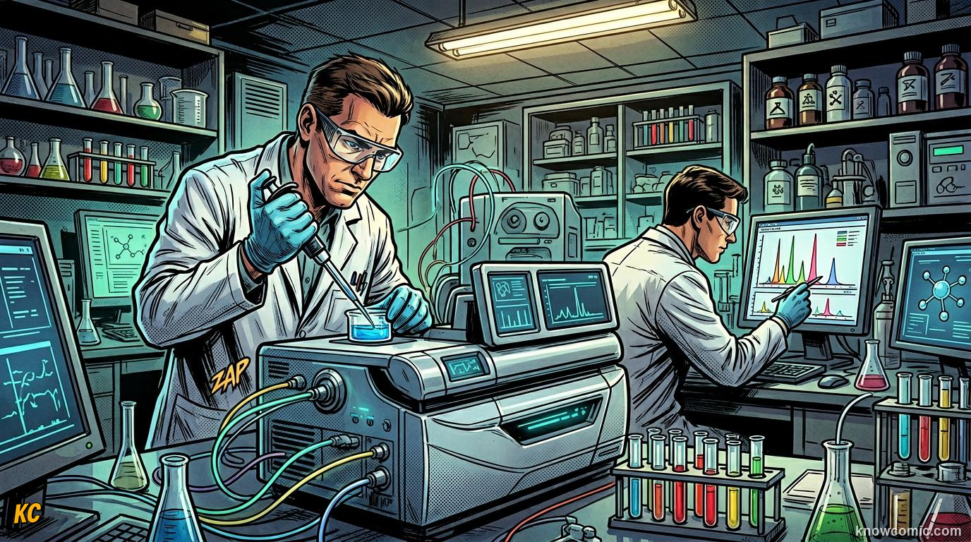 Comic panel titled substances and tricks to avoid, labelled the banned list, from the KnowComic World Cup 2026 lesson on doping control & fair play