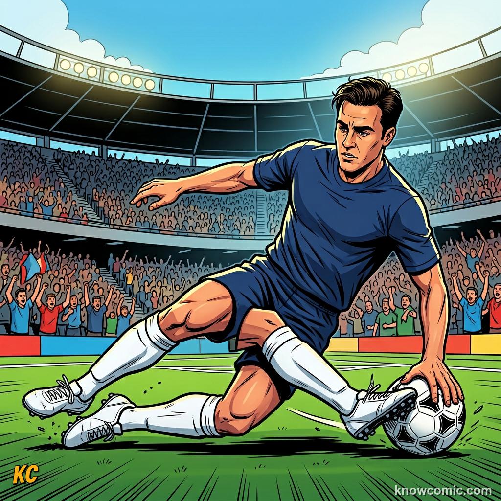 Comic panel titled how the 2000s shaped today, labelled italy 2006, from the KnowComic World Cup 2026 lesson on zidane, r9 & the 2000s