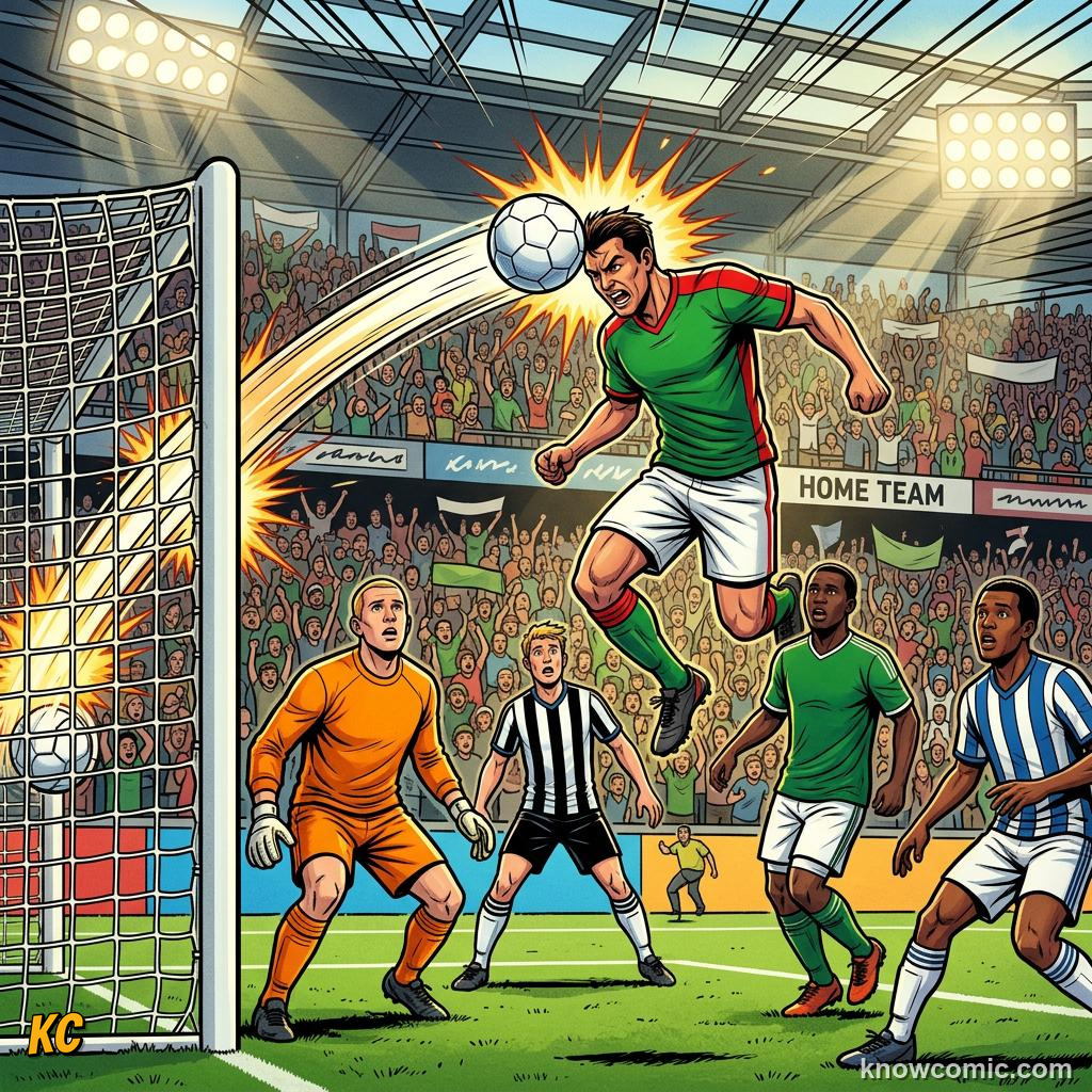 Comic panel titled morocco make history, labelled the opener, from the KnowComic World Cup 2026 lesson on underdog miracles